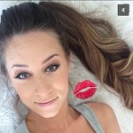 POV Sexy Brunette Devours Lesbian Pussy On The Counter
